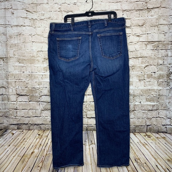 Old Navy straight dark wash jeans - Picture 3 of 4